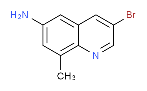 CAS No. 858467-31-9, 3-Bromo-8-methylquinolin-6-amine