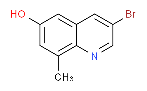 CAS No. 889660-65-5, 3-Bromo-8-methylquinolin-6-ol