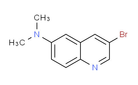 CAS No. 1779859-11-8, 3-Bromo-N,N-dimethylquinolin-6-amine