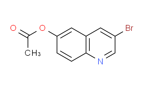 CAS No. 1022151-47-8, 3-Bromoquinolin-6-yl acetate