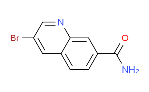 CAS No. 1956371-42-8, 3-Bromoquinoline-7-carboxamide