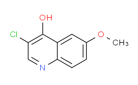 CAS No. 426842-72-0, 3-Chloro-6-methoxyquinolin-4-ol