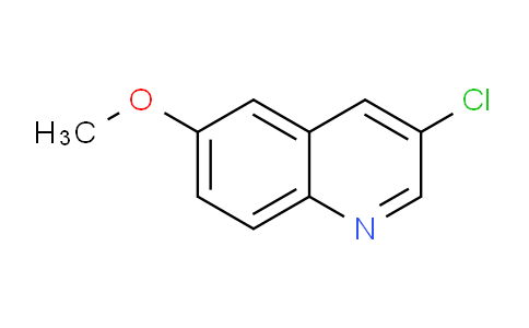 CAS No. 861553-63-1, 3-Chloro-6-methoxyquinoline