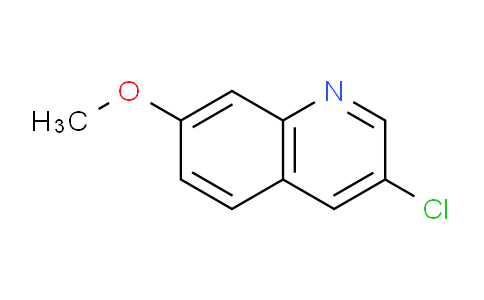 CAS No. 858279-19-3, 3-Chloro-7-methoxyquinoline