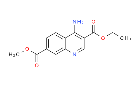 CAS No. 1171763-34-0, 3-Ethyl 7-methyl 4-aminoquinoline-3,7-dicarboxylate