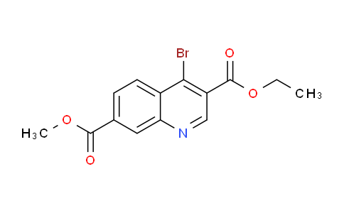 CAS No. 1378259-37-0, 3-Ethyl 7-methyl 4-bromoquinoline-3,7-dicarboxylate