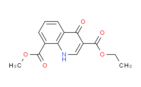 CAS No. 111185-66-1, 3-Ethyl 8-methyl 4-oxo-1,4-dihydroquinoline-3,8-dicarboxylate