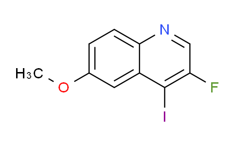 CAS No. 426842-84-4, 3-Fluoro-4-iodo-6-methoxyquinoline