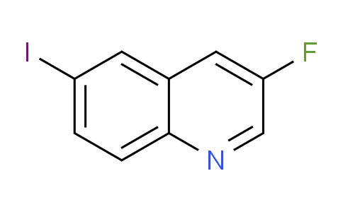 CAS No. 1823901-86-5, 3-Fluoro-6-iodoquinoline