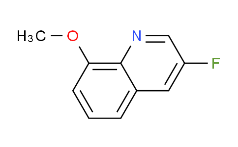 CAS No. 1779941-99-9, 3-Fluoro-8-methoxyquinoline