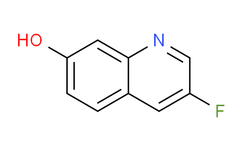 CAS No. 288384-55-4, 3-Fluoroquinolin-7-ol