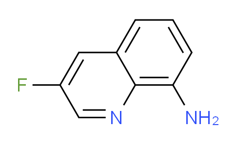 CAS No. 846038-33-3, 3-Fluoroquinolin-8-amine