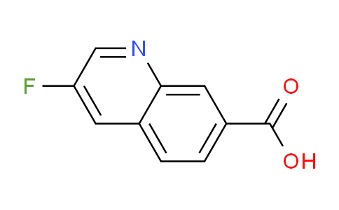 CAS No. 1841081-50-2, 3-Fluoroquinoline-7-carboxylic acid
