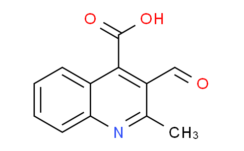 CAS No. 1311254-70-2, 3-Formyl-2-methylquinoline-4-carboxylic acid