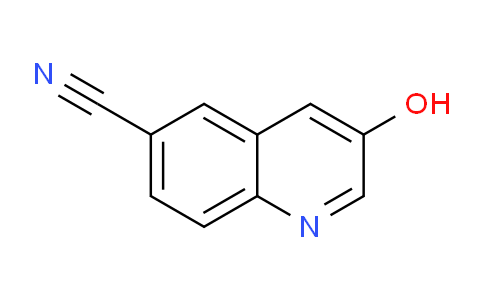 CAS No. 63124-12-9, 3-Hydroxyquinoline-6-carbonitrile