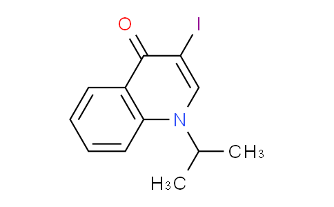 CAS No. 1330755-93-5, 3-Iodo-1-isopropylquinolin-4(1H)-one