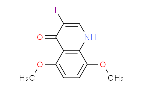 CAS No. 1330751-20-6, 3-Iodo-5,8-dimethoxyquinolin-4(1H)-one