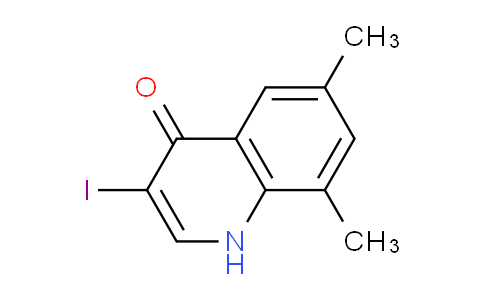 CAS No. 1330755-90-2, 3-Iodo-6,8-dimethylquinolin-4(1H)-one