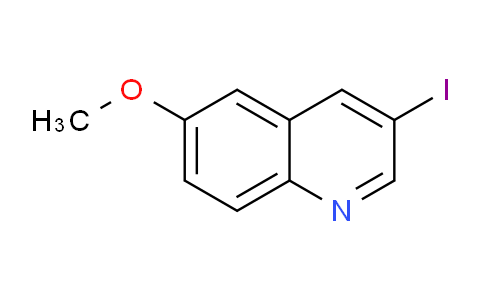 CAS No. 1260743-73-4, 3-Iodo-6-methoxyquinoline