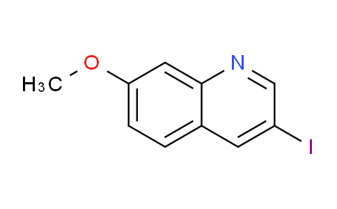 CAS No. 1260640-72-9, 3-Iodo-7-methoxyquinoline