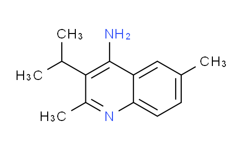 CAS No. 1343017-09-3, 3-Isopropyl-2,6-dimethylquinolin-4-amine
