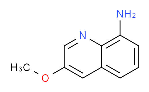 CAS No. 1071218-86-4, 3-Methoxyquinolin-8-amine