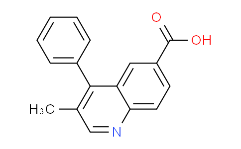 CAS No. 1264210-70-9, 3-Methyl-4-phenylquinoline-6-carboxylic acid