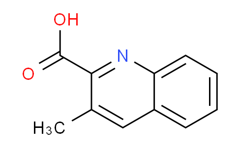 CAS No. 92513-28-5, 3-Methylquinoline-2-carboxylic acid