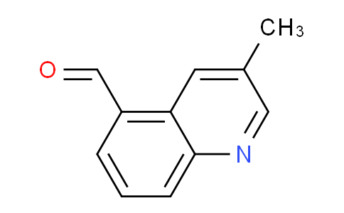 CAS No. 1015078-03-1, 3-Methylquinoline-5-carbaldehyde
