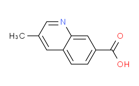 CAS No. 1956328-32-7, 3-Methylquinoline-7-carboxylic acid