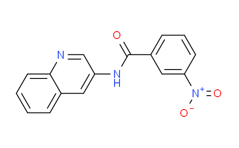 CAS No. 200726-22-3, 3-Nitro-N-(quinolin-3-yl)benzamide