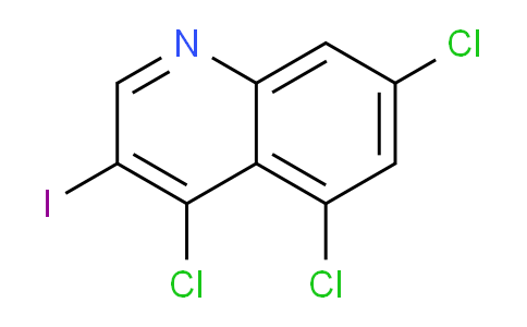 CAS No. 1598298-32-8, 4,5,7-Trichloro-3-iodoquinoline