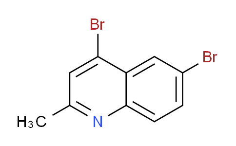 CAS No. 1070879-53-6, 4,6-Dibromo-2-methylquinoline