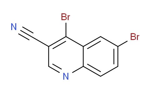 CAS No. 1260835-82-2, 4,6-Dibromoquinoline-3-carbonitrile