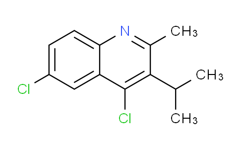 CAS No. 1339375-48-2, 4,6-Dichloro-3-isopropyl-2-methylquinoline