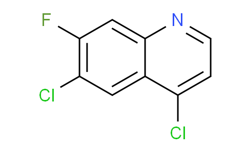 CAS No. 1065093-04-0, 4,6-Dichloro-7-fluoroquinoline