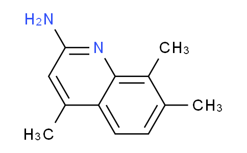 CAS No. 1307239-73-1, 4,7,8-Trimethylquinolin-2-amine