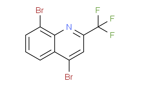 CAS No. 587885-93-6, 4,8-Dibromo-2-(trifluoromethyl)quinoline