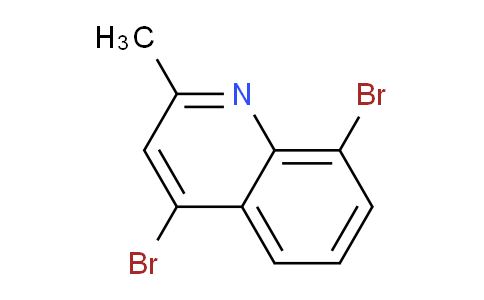 CAS No. 1070879-55-8, 4,8-Dibromo-2-methylquinoline