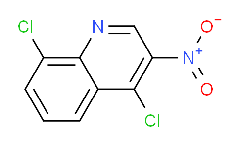 CAS No. 39487-87-1, 4,8-Dichloro-3-nitroquinoline