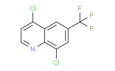 CAS No. 1065093-22-2, 4,8-Dichloro-6-(trifluoromethyl)quinoline