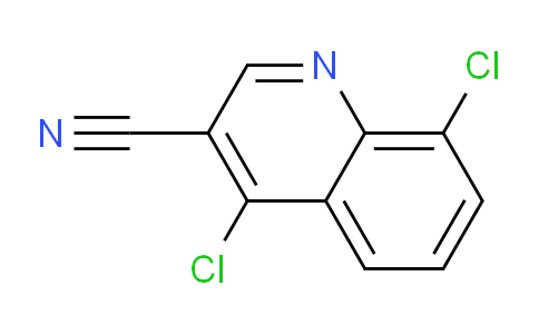 CAS No. 1016867-23-4, 4,8-Dichloroquinoline-3-carbonitrile
