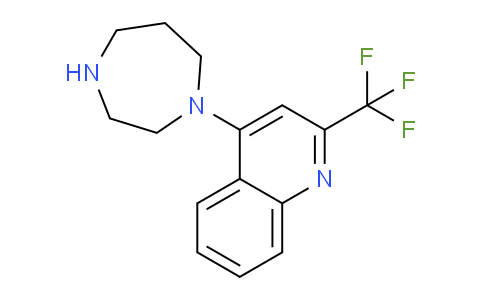 CAS No. 401566-43-6, 4-(1,4-Diazepan-1-yl)-2-(trifluoromethyl)quinoline