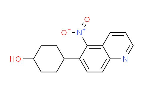 CAS No. 1150163-86-2, 4-(5-Nitroquinolin-6-yl)cyclohexanol