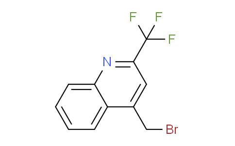 CAS No. 1185292-61-8, 4-(Bromomethyl)-2-(trifluoromethyl)quinoline