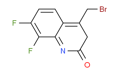 CAS No. 953070-72-9, 4-(Bromomethyl)-7,8-difluoroquinolin-2(1H)-one
