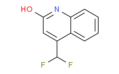 CAS No. 934687-41-9, 4-(Difluoromethyl)quinolin-2-ol