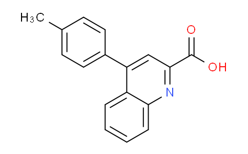 CAS No. 307300-99-8, 4-(p-Tolyl)quinoline-2-carboxylic acid