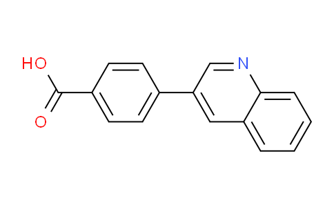 CAS No. 216059-94-8, 4-(Quinolin-3-yl)benzoic acid