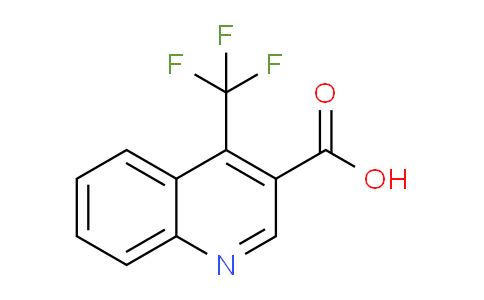 CAS No. 155495-82-2, 4-(Trifluoromethyl)quinoline-3-carboxylic acid